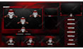 design a custom animated twitch overlay package and more