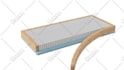 create animation of mattress in section