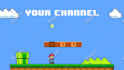 create a professional super mario style gaming intro video