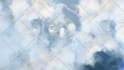 create a logo clouds flythrough