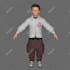 model high quality 3d characters for animated films and game