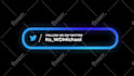 create amazing social media lower thirds and subscribe popup animation