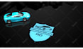 create automotive car intro logo animation