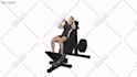 do 3d animated gym exercises and yoga poses