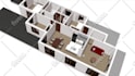 create floor plan into 3d
