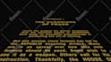 create your custom HD star wars style opening crawl