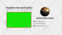 make fantastic youtube intro, subscribe and end screen video