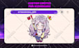 draw twitch emotes, animated emotes, sub badges for vtuber, discord and stream