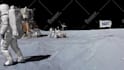 create astronaut logo reveal animation