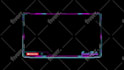 create animated twitch overlay, panel, facecam for kick twitch