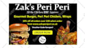do a restaurant menu, catering menu, fast food