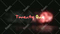 create energetic particle logo and text intro animation