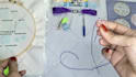 film hand embroidery video of your product