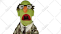 have harold the puppet make a video about anything
