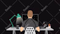 do custom logo animation for vtuber, youtube, kick twitch or brand