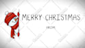 make christmas video whiteboard style