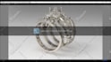 design custom name pendant jewelry cad for 3d printing, hip hop, diamond