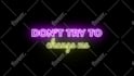 create modern lyric video