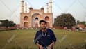 record a video at mughal king akbar royal palace