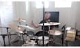 record jazz drums on your song
