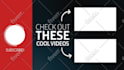 a professional youtube outro and end screen animation