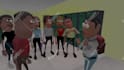 make an animated 3d scripted short story  video