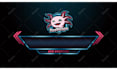 create custom animated twitch or youtube stream overlay