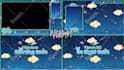 make an stream overlay vtuber graphic, gaming, anime design