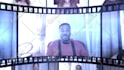 make film projector logo intro in 4k