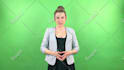 record a spokesperson video on greenscreen