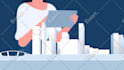 create 2d motion graphics UI animation video