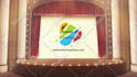 theatre curtain logo reveal