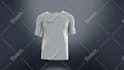 make 3d t shirt mockup with walking animation