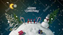 design christmas intro video with your logo