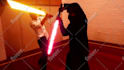 edit you with a lightsaber in a videoclip