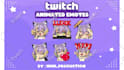 custom animated emotes for twitch and discord,