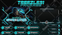 create a professional animated stream overlay stream package