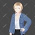 custom special design vtuber anime character for live2d