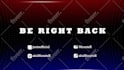 create custom animated startingsoon, brb, offline screens