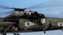 create a drop package promo with a helicopter