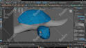 fix your 3d model, doing a retopology