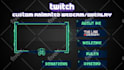 design animated webcam and overlays