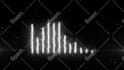 create music visualization with light saber effect