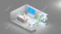 create quality 3d isometric explainer video animation