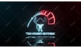 create electric neon logo animation