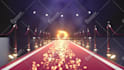 create luxury 3d red carpet logo intro
