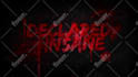 create custom bloody 3d title intro for you