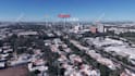do a real estate drone video editing with motion graphics