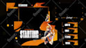 create animated twitch overlay, logo, emotes for stream