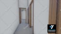 design plans, architectural work and 3d building